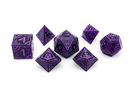 Gamers Guild AZ Norse Foundry Norse Foundry: Space Dice 7 Piece - Wormhole Norse Foundry