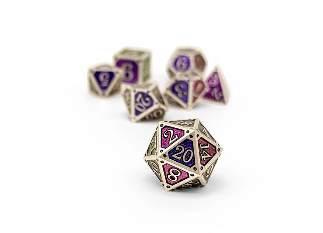 Gamers Guild AZ Norse Foundry Norse Foundry: Storybook Dice - Heart of the Desolate City (7pc Set) Norse Foundry