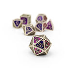 Gamers Guild AZ Norse Foundry Norse Foundry: Storybook Dice - Heart of the Desolate City (7pc Set) Norse Foundry