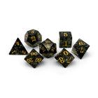 Gamers Guild AZ Norse Foundry Norse Foundry: Storybook Dice - Shattered Smoke Zircon 7-Dice Set Norse Foundry