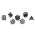 Gamers Guild AZ Norse Foundry Norse Foundry: True Metal Dice Dice - Nickel (7pc Set) Norse Foundry
