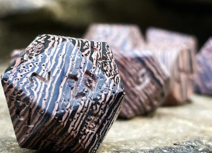 Gamers Guild AZ Norse Foundry Norse Foundry: Wenge - 7 Piece RPG Wooden Dice Set Norse Foundry