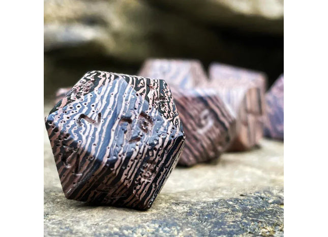 Gamers Guild AZ Norse Foundry Norse Foundry: Wenge - 7 Piece RPG Wooden Dice Set Norse Foundry