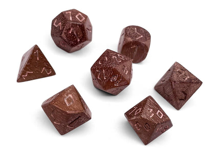 Gamers Guild AZ Norse Foundry Norse Foundry Wooden Dice - 7-Piece Set - Phoebe Zhennan Norse Foundry