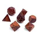 Gamers Guild AZ Norse Foundry Norse Foundry: Wooden Dice - Black Walnut (7pc Set) Norse Foundry