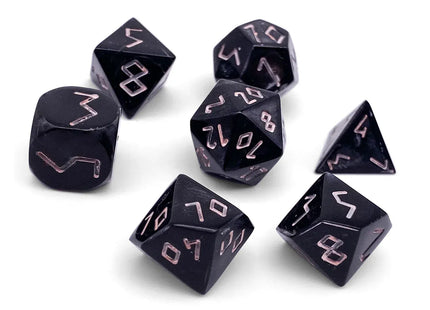 Gamers Guild AZ Norse Foundry Norse Foundry: Wooden Dice - Gabon Ebony (7pc Set) Norse Foundry