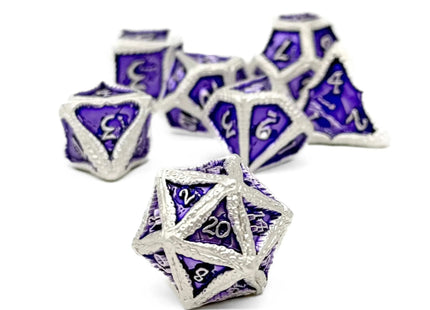 Gamers Guild AZ Norse Foundry Pirate Dice - Parley 7 Piece RPG Set Alloy Dice Norse Foundry