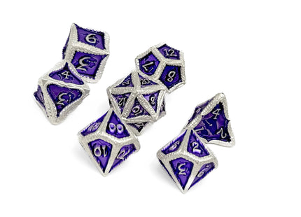 Gamers Guild AZ Norse Foundry Pirate Dice - Parley 7 Piece RPG Set Alloy Dice Norse Foundry