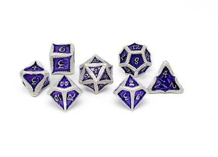 Gamers Guild AZ Norse Foundry Pirate Dice - Parley 7 Piece RPG Set Alloy Dice Norse Foundry