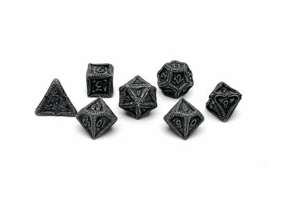 Gamers Guild AZ Norse Foundry Pirate Dice - Shipwreck Treasures 7 Pieces RPG Set Alloy Dice Norse Foundry