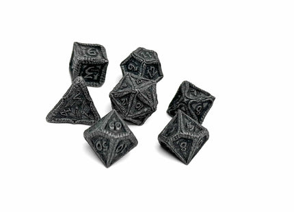 Gamers Guild AZ Norse Foundry Pirate Dice - Shipwreck Treasures 7 Pieces RPG Set Alloy Dice Norse Foundry