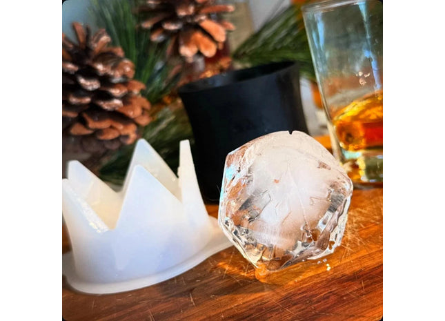 Gamers Guild AZ Norse Foundry The Boulder Ice Mold - Whiskey Stone 55mm D20 Norse Foundry