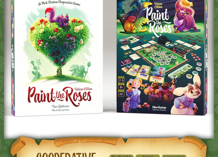 Gamers Guild AZ North Star Games Paint The Roses: Deluxe Edition ACD Distribution
