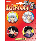 Gamers Guild AZ Novelties 4 Button Set: Inuyasha Ata-Boy Inc