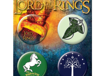 Gamers Guild AZ Novelties 4 Button Set: Lord of the Rings Ata-Boy Inc