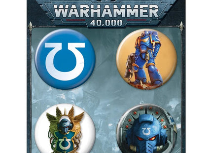 Gamers Guild AZ Novelties 4 Button Set: Warhammer 40K Set 2 Ata-Boy Inc