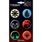Gamers Guild AZ Novelties 6 Button Set: MTG Mana Symbols Ata-Boy Inc