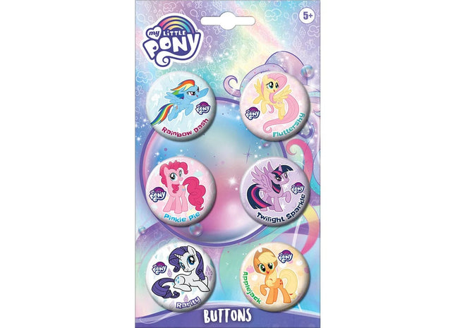 Gamers Guild AZ Novelties 6 Button Set: My Little Pony Ata-Boy Inc