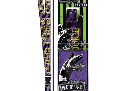 Gamers Guild AZ Novelties Beetlejuice Lanyard - Black Friday Ata-Boy Inc
