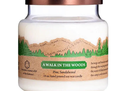 Gamers Guild AZ Novelties Cantrip Candles: A Walk in the Woods 16 oz Cantrip Candles