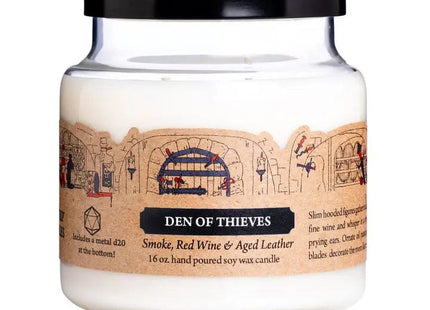 Gamers Guild AZ Novelties Cantrip Candles: Den of Thieves 16 oz. Cantrip Candles