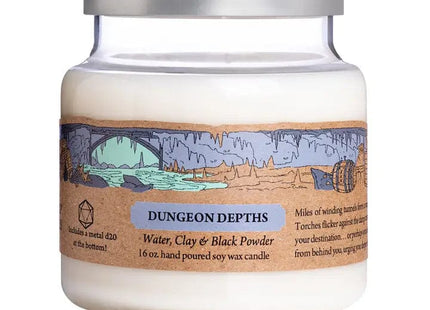 Gamers Guild AZ Novelties Cantrip Candles: Dungeon Depths 16 oz. Cantrip Candles