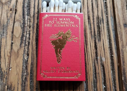 Gamers Guild AZ Novelties Cantrip Candles: Fire Elementals Matchbook Cantrip Candles