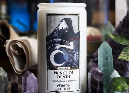 Gamers Guild AZ Novelties Cantrip Candles: Florence, Prince of Death 16 oz Cantrip Candles