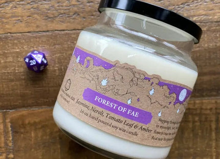 Gamers Guild AZ Novelties Cantrip Candles: Forest of Fae 16 oz. Cantrip Candles