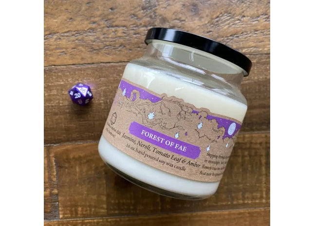 Gamers Guild AZ Novelties Cantrip Candles: Forest of Fae 16 oz. Cantrip Candles