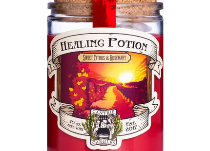 Gamers Guild AZ Novelties Cantrip Candles: Healing Potion 10 oz Cantrip Candles