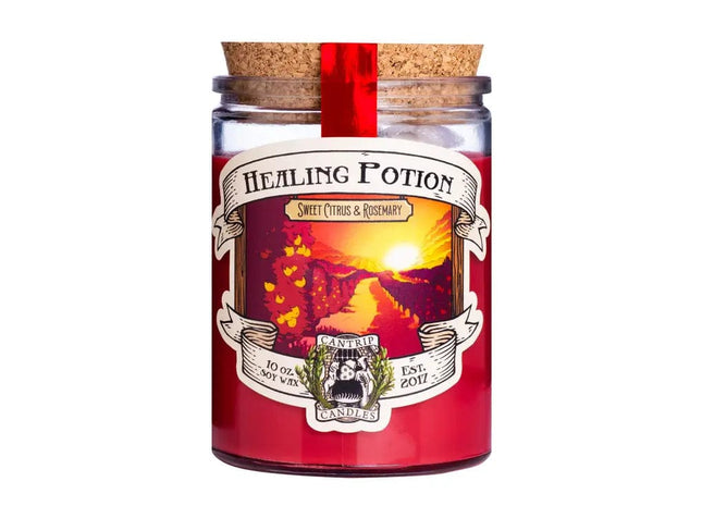 Gamers Guild AZ Novelties Cantrip Candles: Healing Potion 10 oz Cantrip Candles