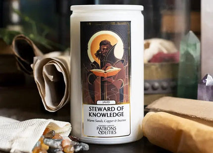Gamers Guild AZ Novelties Cantrip Candles: Javid, Steward of Knowledge 16 oz Cantrip Candles