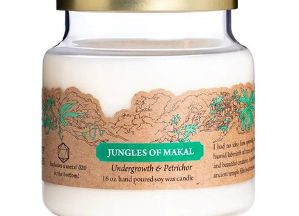 Gamers Guild AZ Novelties Cantrip Candles: Jungles of Makal 16 oz Cantrip Candles