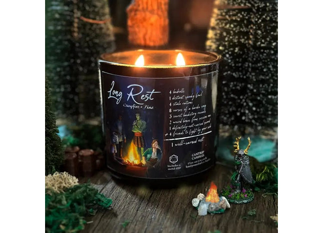 Gamers Guild AZ Novelties Cantrip Candles: Long Rest 13 oz. Cantrip Candles
