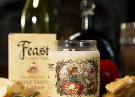 Gamers Guild AZ Novelties Cantrip Candles: Miss Penelope's Apple Tarts & Cream Cantrip Candles