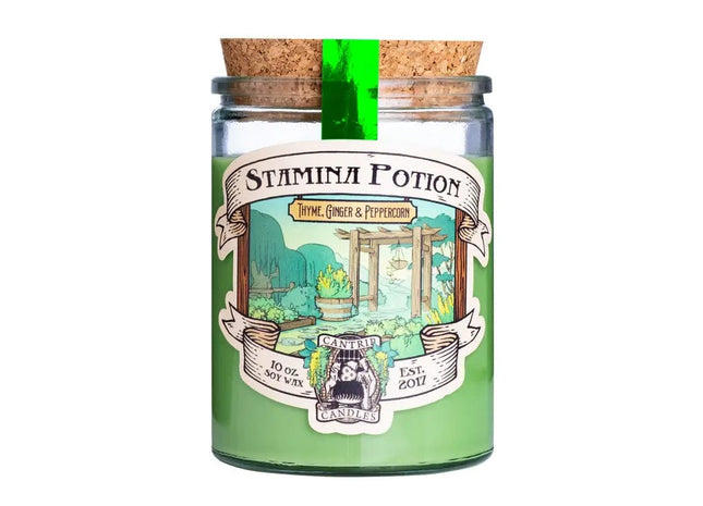 Gamers Guild AZ Novelties Cantrip Candles: Stamina Potion 10 oz Cantrip Candles