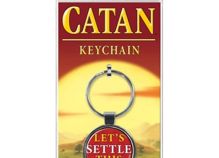 Gamers Guild AZ Novelties Catan Lets Settle This Keychain Ata-Boy Inc