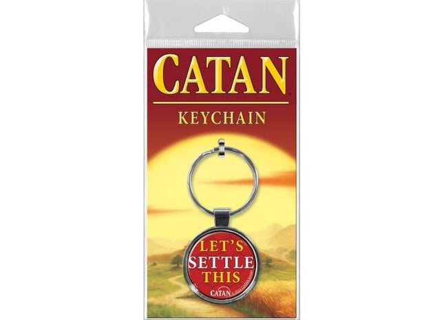 Gamers Guild AZ Novelties Catan Lets Settle This Keychain Ata-Boy Inc
