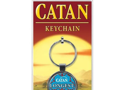 Gamers Guild AZ Novelties Catan Longest Road Keychain Ata-Boy Inc