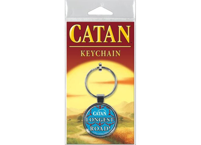 Gamers Guild AZ Novelties Catan Longest Road Keychain Ata-Boy Inc
