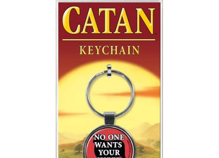 Gamers Guild AZ Novelties Catan No One Wants Sheep Keychain Ata-Boy Inc