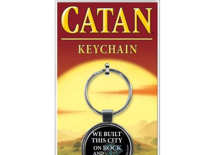 Gamers Guild AZ Novelties Catan We Built This City Keychain Ata-Boy Inc