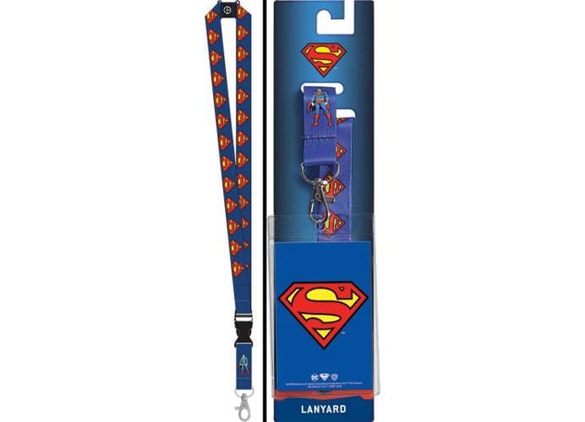 Gamers Guild AZ Novelties DC Superman Lanyard Ata-Boy Inc