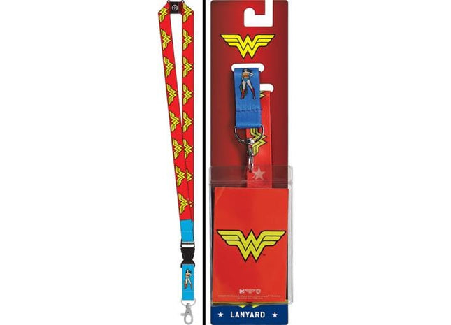 Gamers Guild AZ Novelties DC Wonder Woman Lanyard Ata-Boy Inc