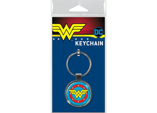 Gamers Guild AZ Novelties DC Wonder Woman Logo Keychain Ata-Boy Inc