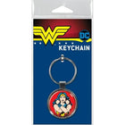 Gamers Guild AZ Novelties DC Wonder Woman on Red Keychain Ata-Boy Inc