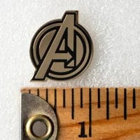 Gamers Guild AZ Novelties Enamel Pin: Avengers Logo Ata-Boy Inc