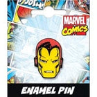 Gamers Guild AZ Novelties Enamel Pin: Iron Man Head Ata-Boy Inc