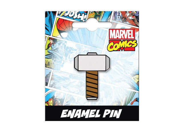 Gamers Guild AZ Novelties Enamel Pin: Mjornir Thors Hammer Ata-Boy Inc